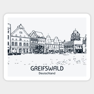 Greifswald - Germany Sticker